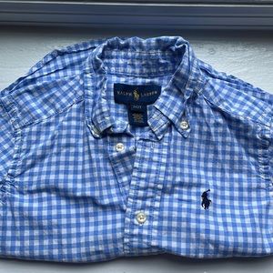 Ralph Lauren 2T cotton button-up shirt